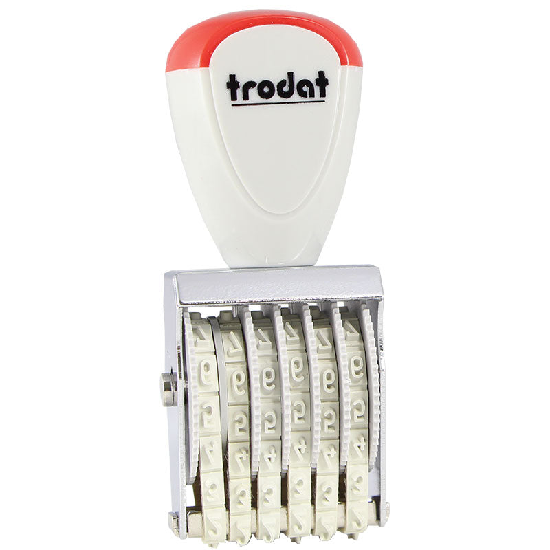 Trodat-TR-1536 ตัวเลข 6 หลัก/3 มม.ตรายางด้ามธรรมดา