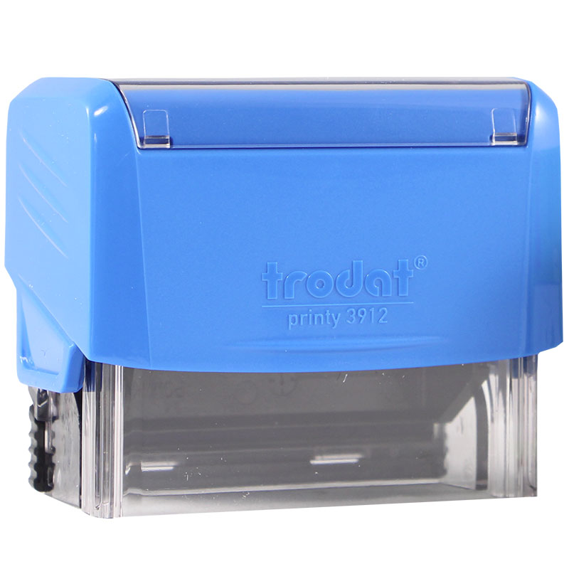 Trodat-TR-3912 ตรายางหมึกในตัวแบบตลับพลิก ขนาดพื้นที่ประทับ : 18 x 47 มม.