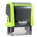 Trodat-TR-4911/L ตรายางหมึกในตัวแบบตลับพลิก ขนาดพื้นที่ประทับ : 14 x 38 มม.